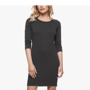 Classic vintage fleece sweatshirt dress